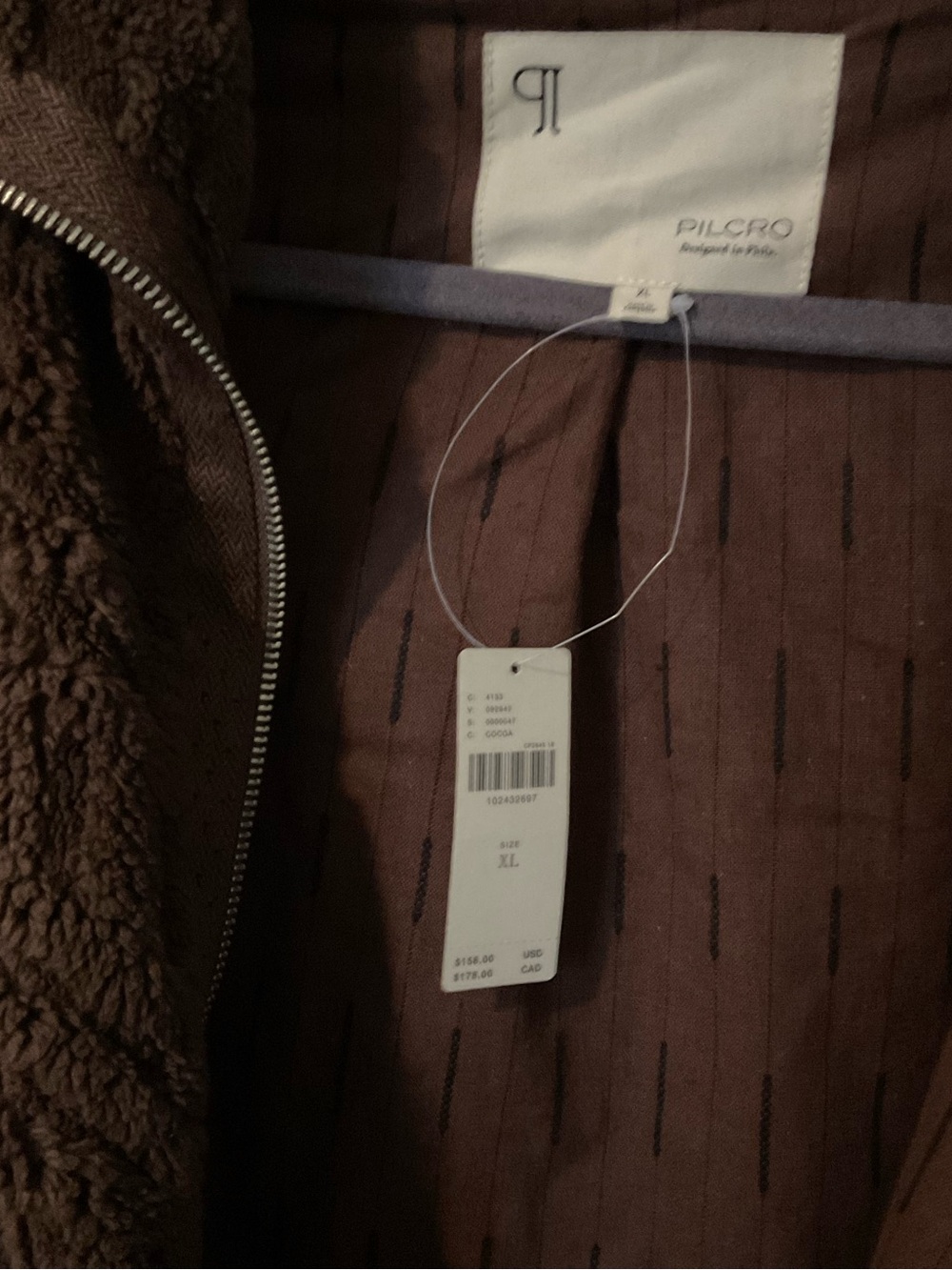 Anthropologie Pilcro Textured Faux Fur Jacket - Picture 6 of 6